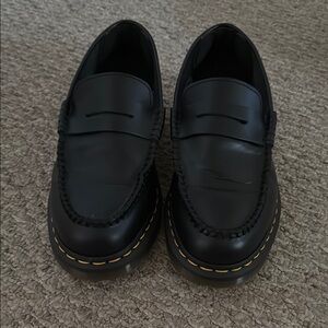 Dr. Martens Black Leather Loafers